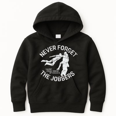 Funny Pro Wrestling Never Forget the Jobbers Vintage  Kids Hoodie