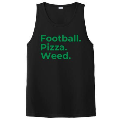 Football Pizza Weed PosiCharge Competitor Tank