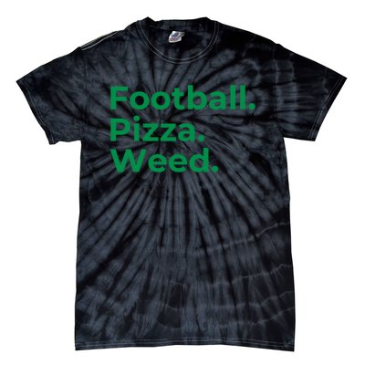 Football Pizza Weed Tie-Dye T-Shirt