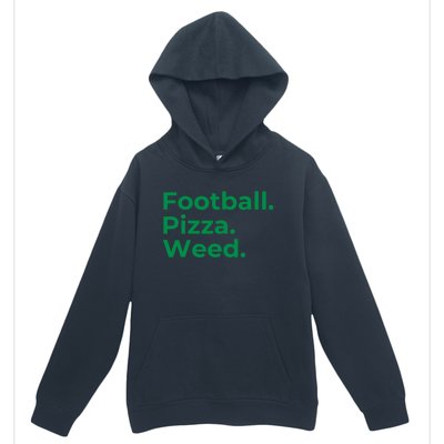 Football Pizza Weed Urban Pullover Hoodie