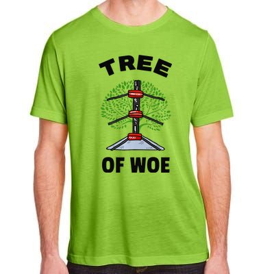 Funny Pro Wrestling Fan Gift Tree Of Woe Pro Wrestling Hold Premium Adult ChromaSoft Performance T-Shirt