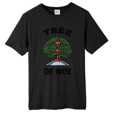 Funny Pro Wrestling Fan Gift Tree Of Woe Pro Wrestling Hold Premium Tall Fusion ChromaSoft Performance T-Shirt