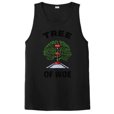 Funny Pro Wrestling Fan Gift Tree Of Woe Pro Wrestling Hold Premium PosiCharge Competitor Tank