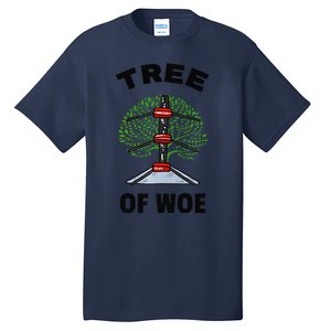 Funny Pro Wrestling Fan Gift Tree Of Woe Pro Wrestling Hold Premium Tall T-Shirt