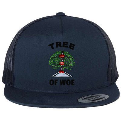 Funny Pro Wrestling Fan Gift Tree Of Woe Pro Wrestling Hold Premium Flat Bill Trucker Hat