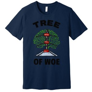 Funny Pro Wrestling Fan Gift Tree Of Woe Pro Wrestling Hold Premium Premium T-Shirt