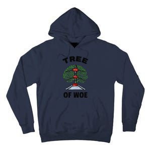 Funny Pro Wrestling Fan Gift Tree Of Woe Pro Wrestling Hold Premium Tall Hoodie