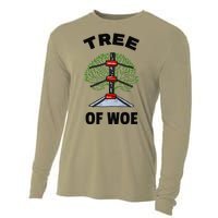 Funny Pro Wrestling Fan Gift Tree Of Woe Pro Wrestling Hold Premium Cooling Performance Long Sleeve Crew