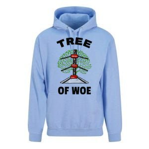 Funny Pro Wrestling Fan Gift Tree Of Woe Pro Wrestling Hold Premium Unisex Surf Hoodie