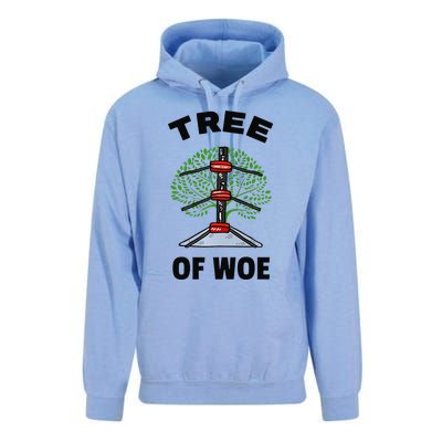 Funny Pro Wrestling Fan Gift Tree Of Woe Pro Wrestling Hold Premium Unisex Surf Hoodie