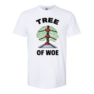 Funny Pro Wrestling Fan Gift Tree Of Woe Pro Wrestling Hold Premium Softstyle CVC T-Shirt