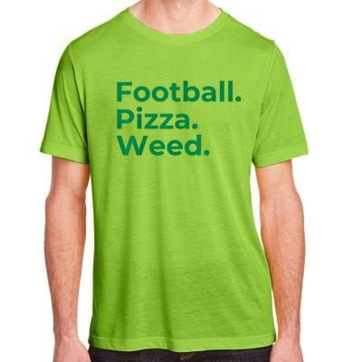 Football Pizza Weed Adult ChromaSoft Performance T-Shirt