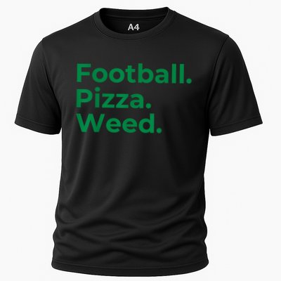 Football Pizza Weed Performance Shirt