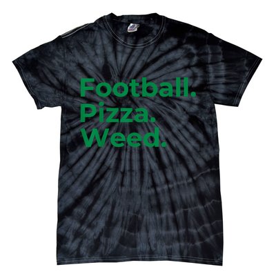 Football Pizza Weed Tie-Dye T-Shirt