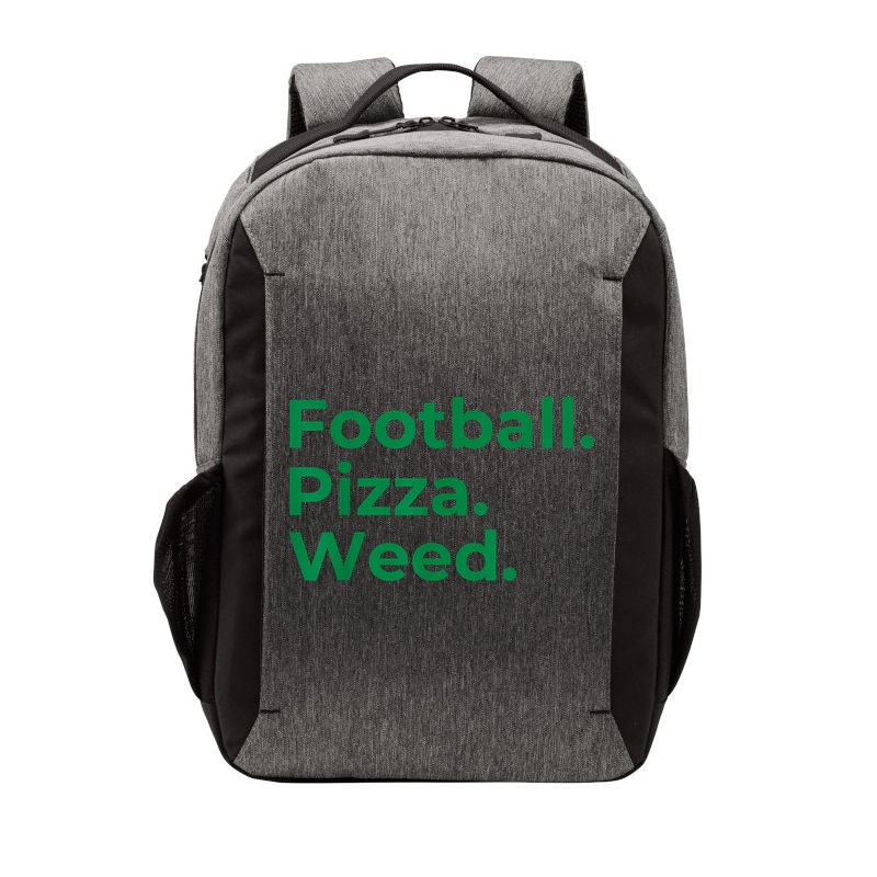 Football Pizza Weed Vector Backpack