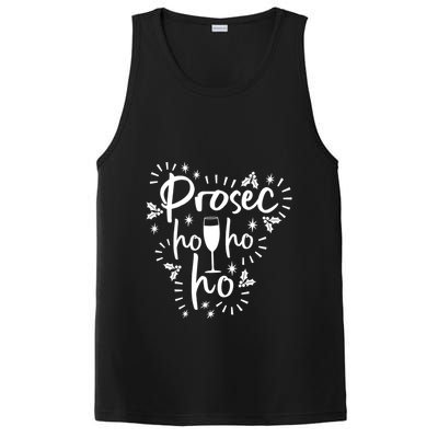 Funny Prosecco Wine Christmas I Prosec Ho Ho Ho Gift PosiCharge Competitor Tank