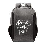 Funny Prosecco Wine Christmas I Prosec Ho Ho Ho Gift Vector Backpack