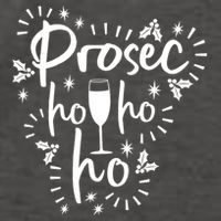 Funny Prosecco Wine Christmas I Prosec Ho Ho Ho Gift Vector Backpack