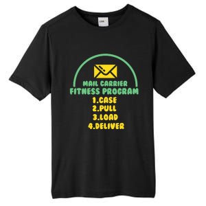 Funny Postal Worker Outfit for a Mailman Tall Fusion ChromaSoft Performance T-Shirt