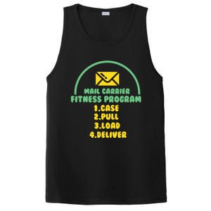 Funny Postal Worker Outfit for a Mailman PosiCharge Competitor Tank