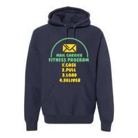 Funny Postal Worker Outfit for a Mailman Premium Hoodie