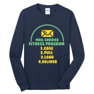 Funny Postal Worker Outfit for a Mailman Tall Long Sleeve T-Shirt