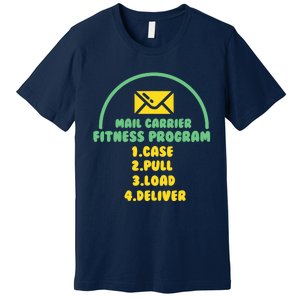 Funny Postal Worker Outfit for a Mailman Premium T-Shirt