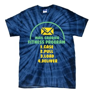 Funny Postal Worker Outfit for a Mailman Tie-Dye T-Shirt