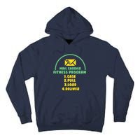 Funny Postal Worker Outfit for a Mailman Tall Hoodie