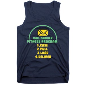 Funny Postal Worker Outfit for a Mailman Tank Top