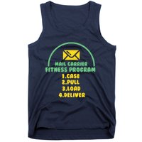 Funny Postal Worker Outfit for a Mailman Tank Top