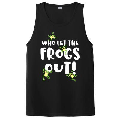 Funny Passover Who Let The Frogs Out Jewish Seder Fami PosiCharge Competitor Tank