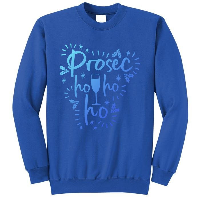 Funny Prosecco Wine Christmas I Prosec Ho Ho Ho Gift Sweatshirt