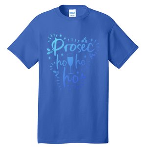 Funny Prosecco Wine Christmas I Prosec Ho Ho Ho Gift Tall T-Shirt