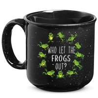 Funny Passover Who Let The Frogs Out Jewish Seder 15oz Campfire Ceramic Mug