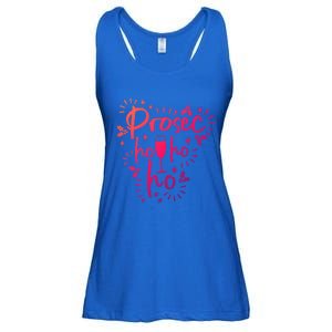 Funny Prosecco Wine Christmas I Prosec Ho Ho Ho Gift Ladies Essential Flowy Tank