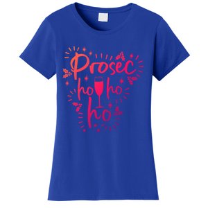 Funny Prosecco Wine Christmas I Prosec Ho Ho Ho Gift Women's T-Shirt