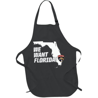 Florida Panther We Want Florida Apron