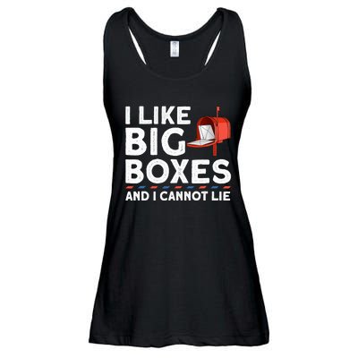 Funny Postal Worker Art For Mailman Postal Service Ladies Essential Flowy Tank