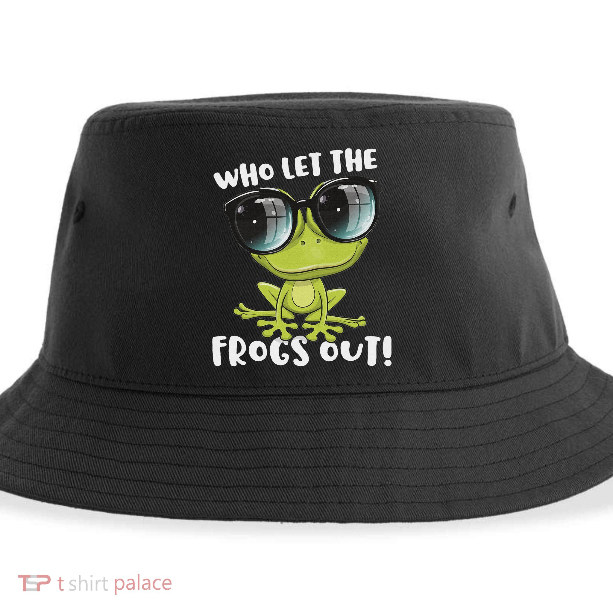 Funny Passover Who Let The Frogs Ou Jewish Seder Sustainable Bucket Hat