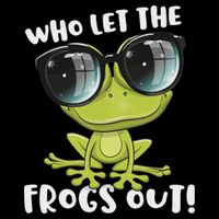 Funny Passover Who Let The Frogs Ou Jewish Seder Cooling Performance Long Sleeve Crew