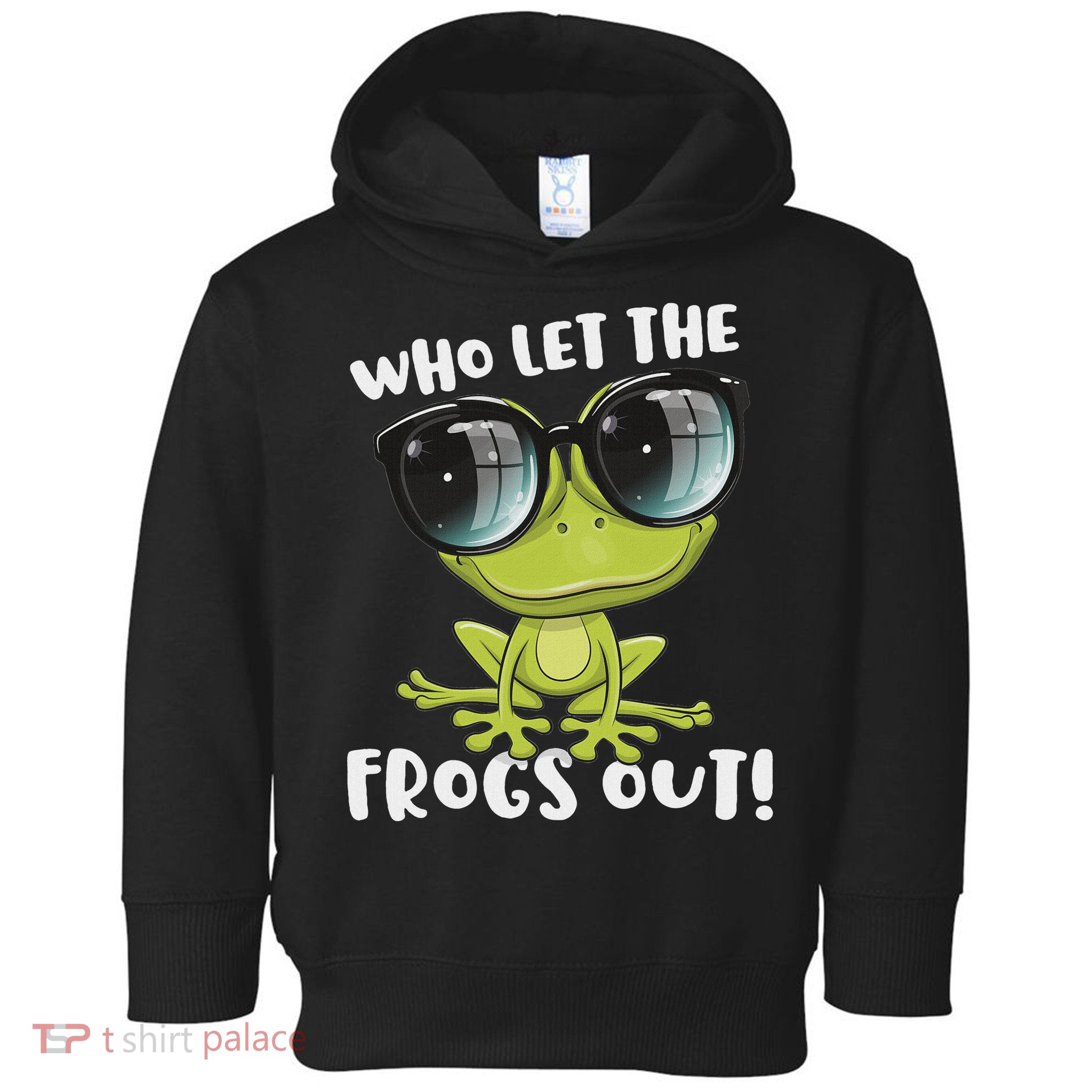 Funny Passover Who Let The Frogs Ou Jewish Seder Toddler Hoodie