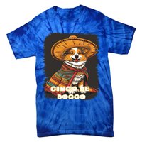 Funny Pembroke Welsh Dog Cinco De Mayo Mexican Party Cool Gift Tie-Dye T-Shirt