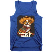 Funny Pembroke Welsh Dog Cinco De Mayo Mexican Party Cool Gift Tank Top