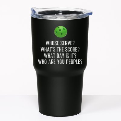 Funny Pickleball Whose Serve League Pickleball Team Tumbler