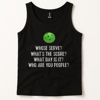 Funny Pickleball Whose Serve League Pickleball Team Tank Top