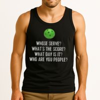Funny Pickleball Whose Serve League Pickleball Team Tank Top