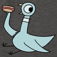 Funny Pigeon With A Hotdog Fan Art Vector Backpack