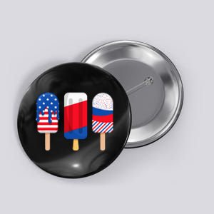 Funny Patriotic Wo 4th Of July Ice Cream Pop Button