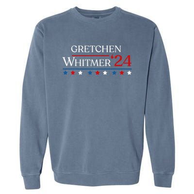 First President Whitmer 2024 Gretchen Whitmer 47 Vote Garment-Dyed Sweatshirt